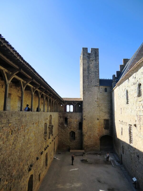 Inside Carcassonne Castle