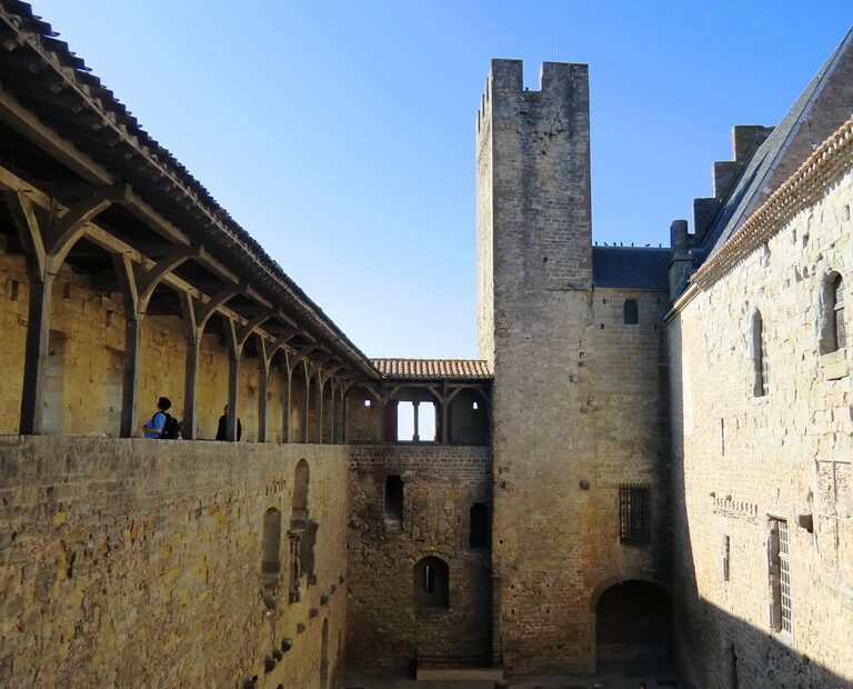 Inside Carcassonne Castle