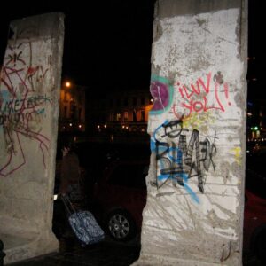 Berlin Wall in Brussels 1