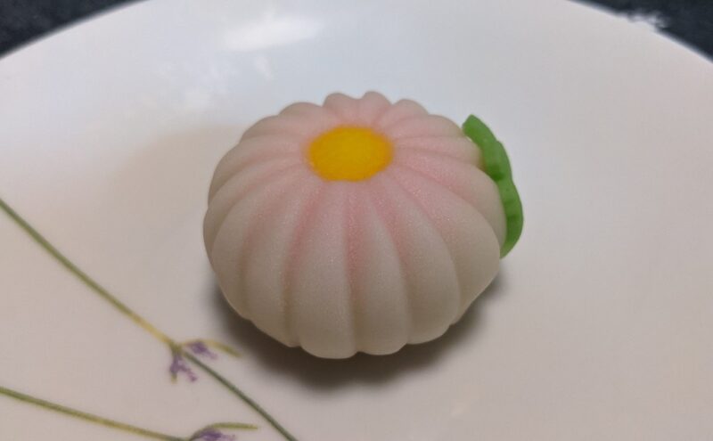 Patisserie Japonaise chrysantheme 1