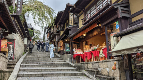 34 Kyoto without tourists Higashiyama