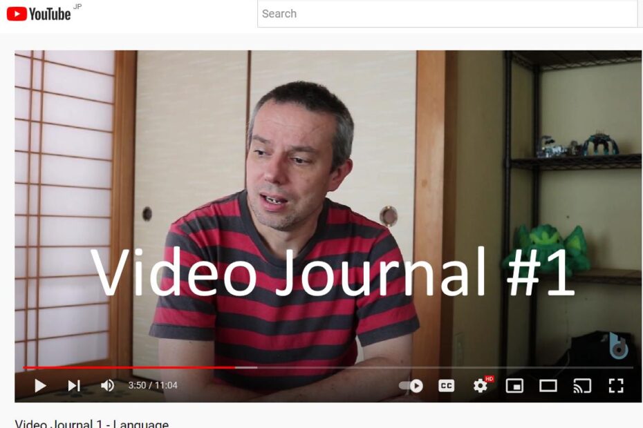 video journal 1