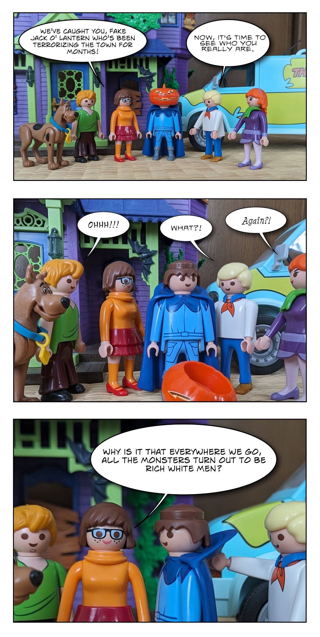 Playmobil Scooby Doo Jack O Lantern Unmasked