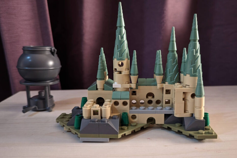 Hogwarts Lego Microscale MOC